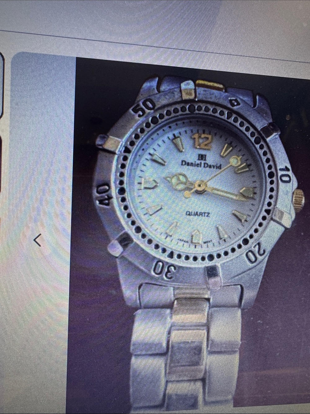 Daniel David Two-Tone Stainless Steel Quartz Watch - Silver & Gold